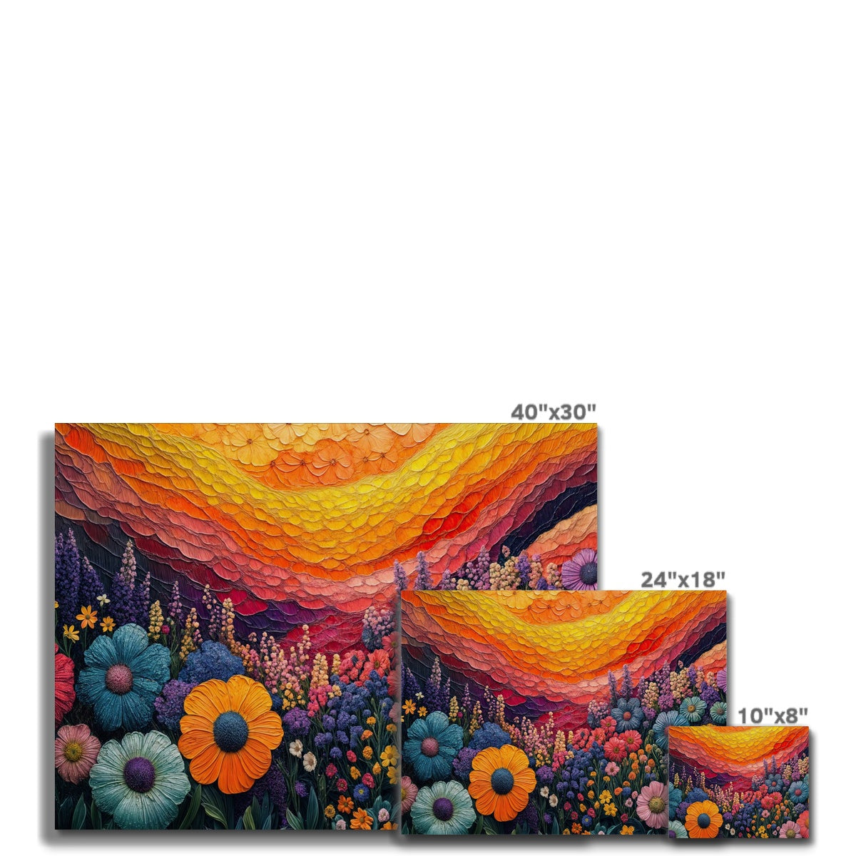 Sunset Still Life Canvas