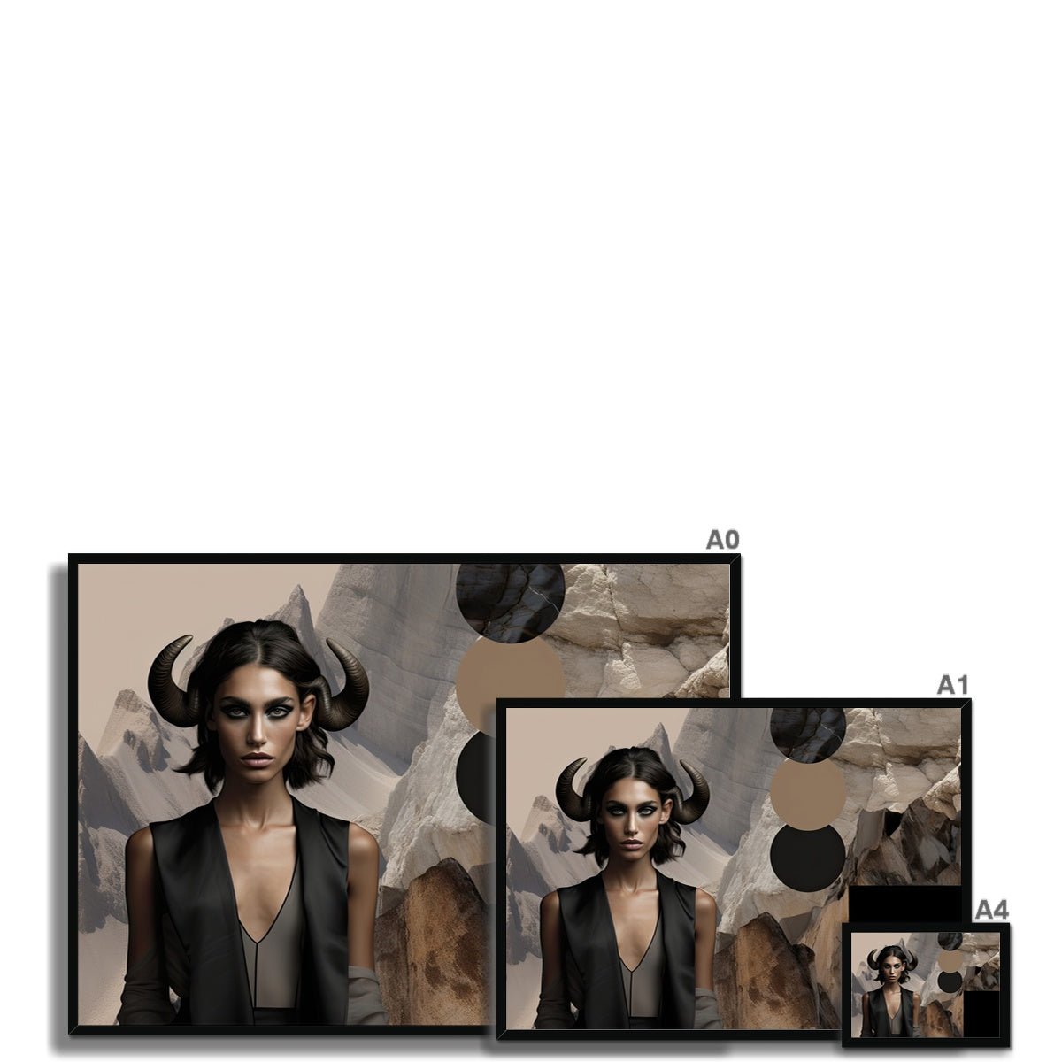 Capricorn Framed Print - Pixel Gallery