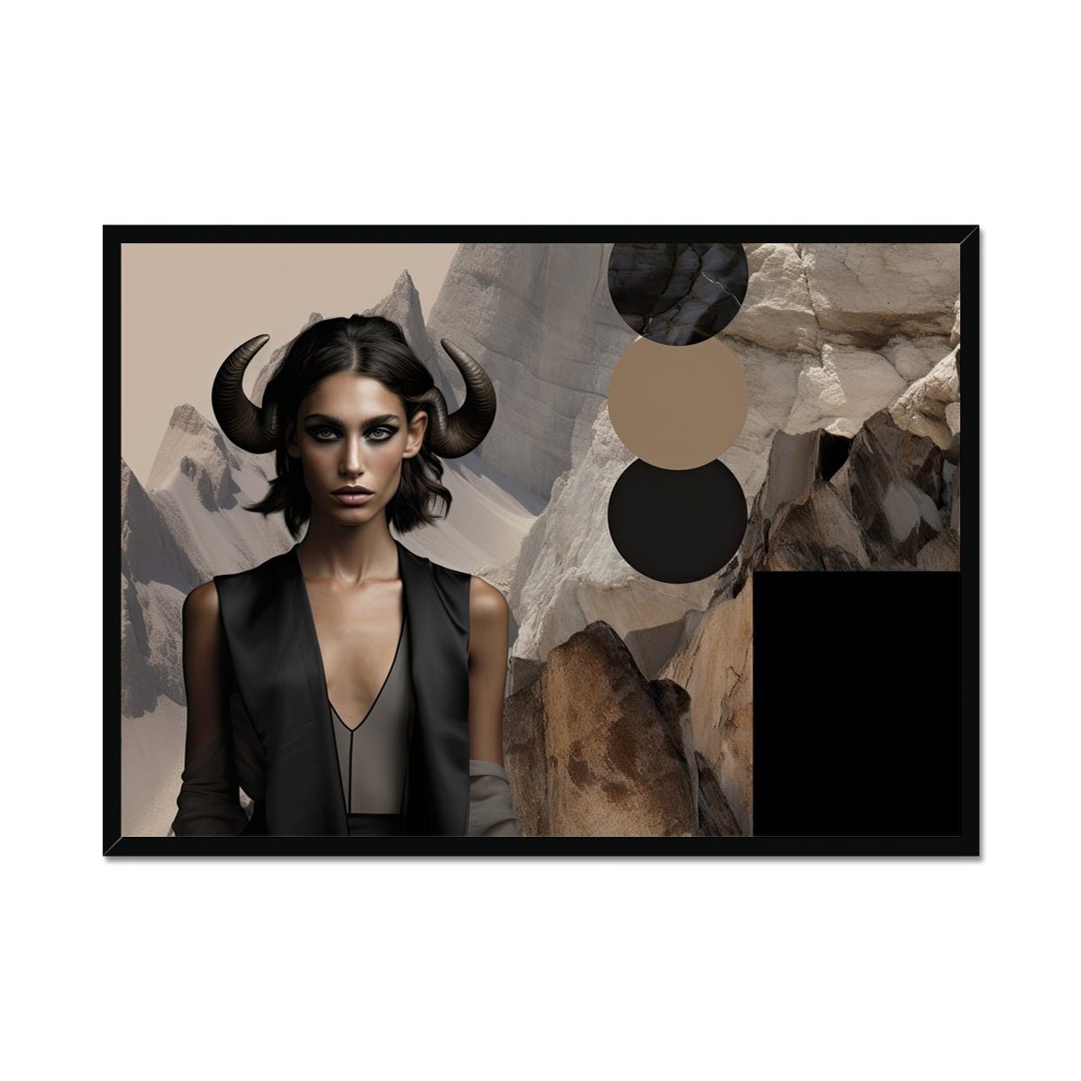 Capricorn Framed Print - Pixel Gallery