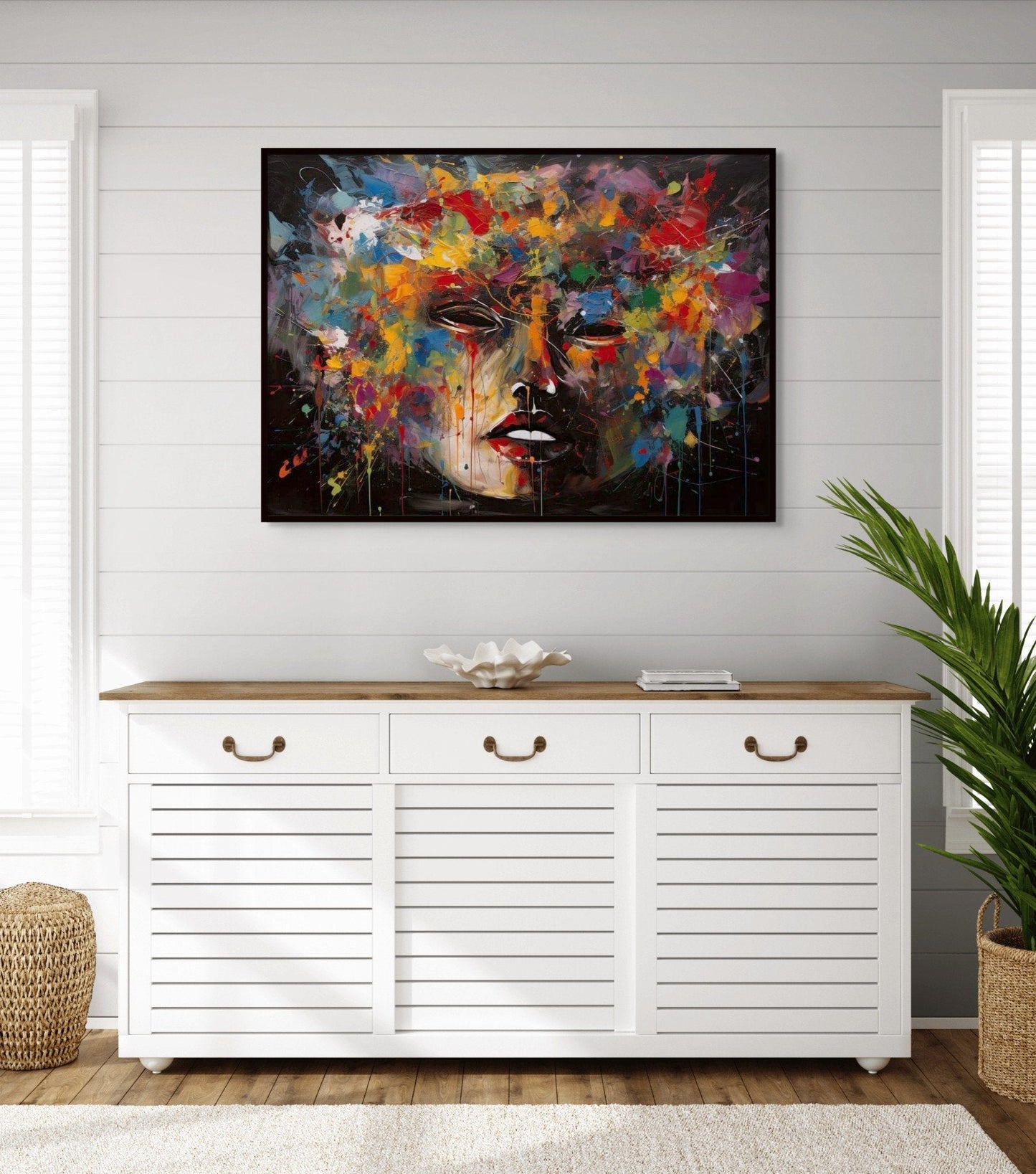 Colourful Future Framed Print - Pixel Gallery