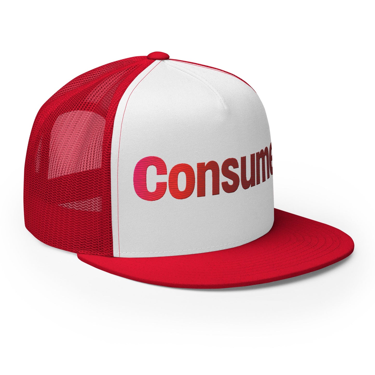 Consume Trucker Cap - Pixel Gallery