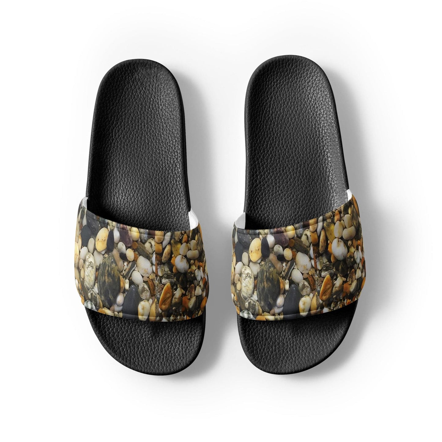 Cornish Pebbles Women's slides - Pixel Gallery