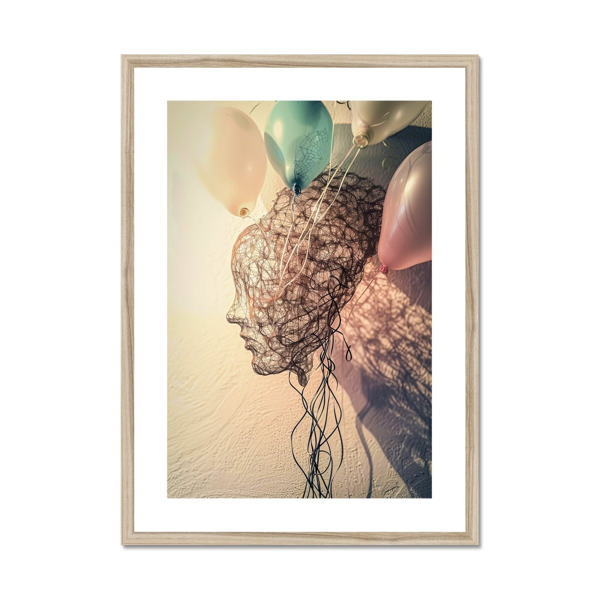 Dreams Lifted Framed & Mounted Print - Pixel Gallery