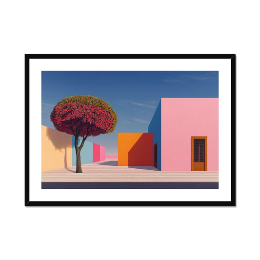 Solitude in Colour Architectural Framed & Mounted Print