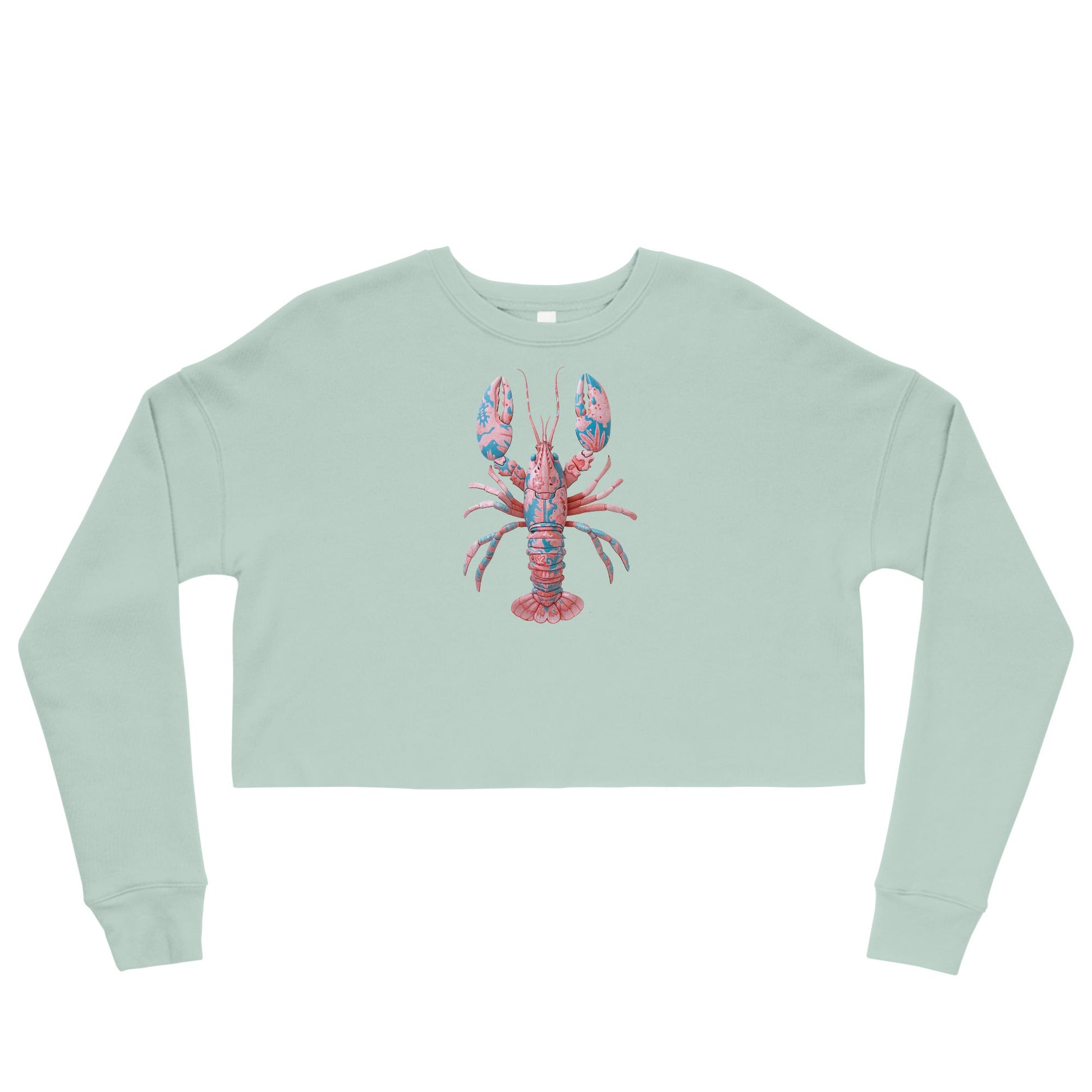 EcoLuxe Crop Sweatshirt - Placencia - Pixel Gallery