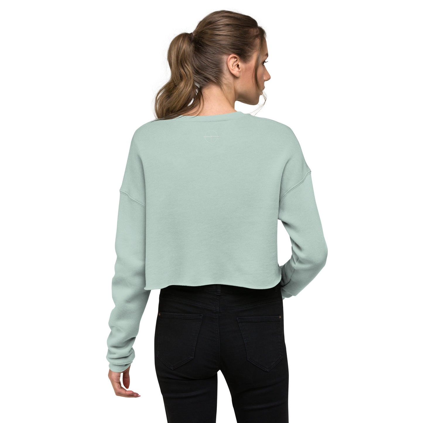 EcoLuxe Crop Sweatshirt - Placencia - Pixel Gallery