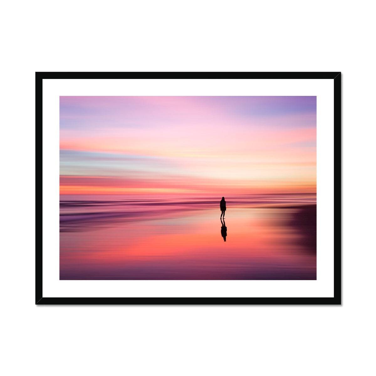 Embrace the light Framed & Mounted Print - Pixel Gallery