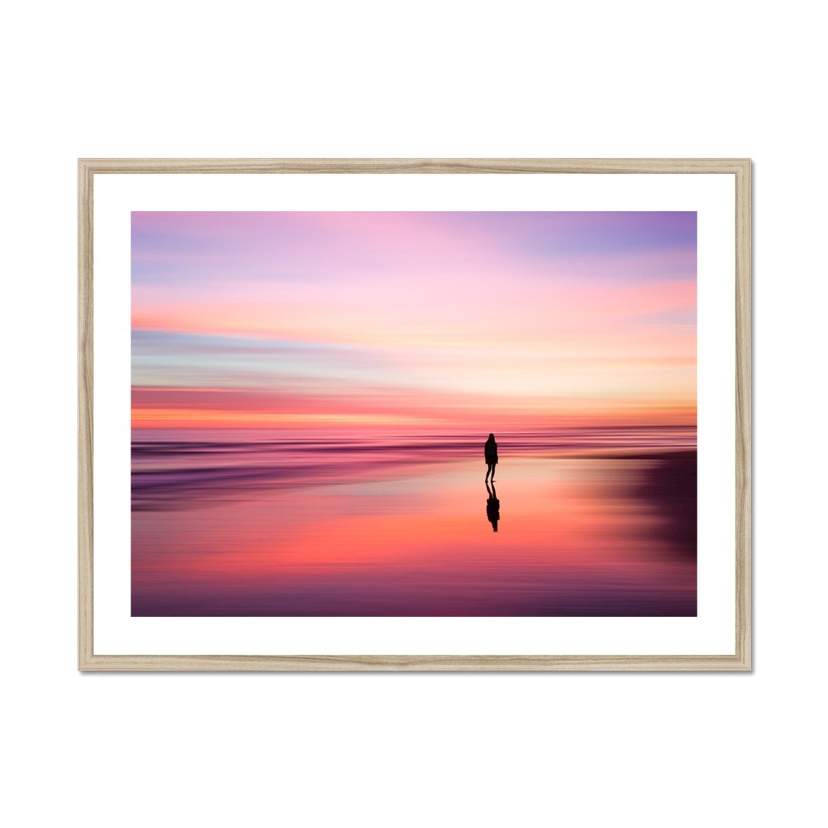 Embrace the light Framed & Mounted Print - Pixel Gallery