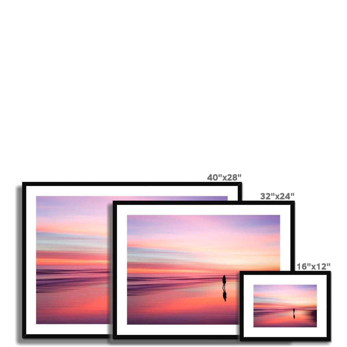 Embrace the light Framed & Mounted Print - Pixel Gallery