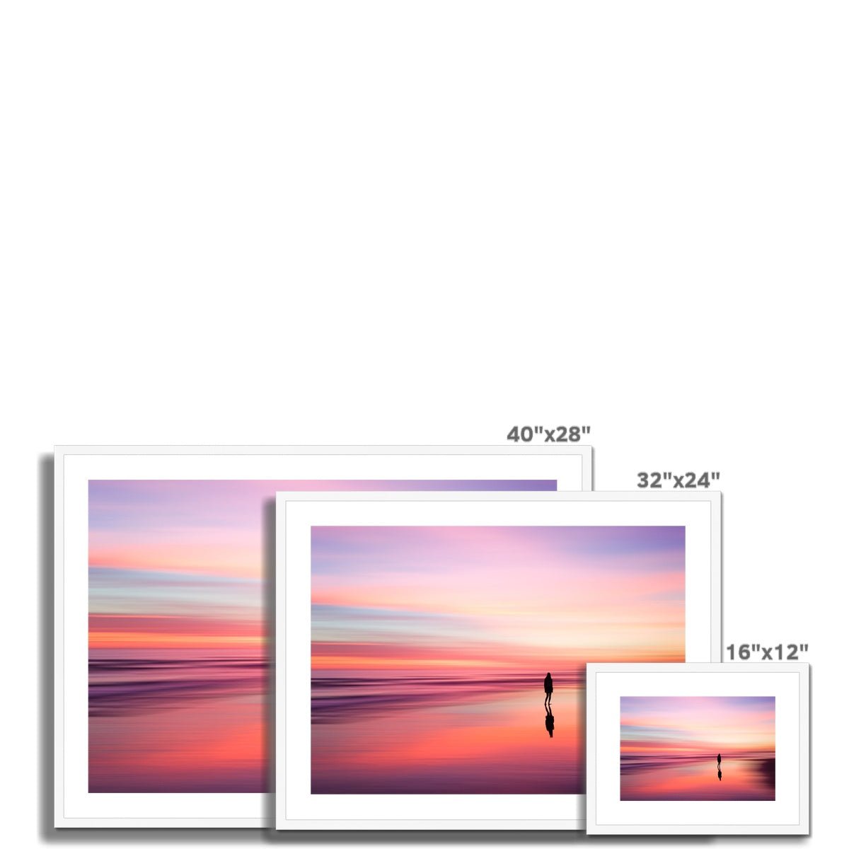 Embrace the light Framed & Mounted Print - Pixel Gallery