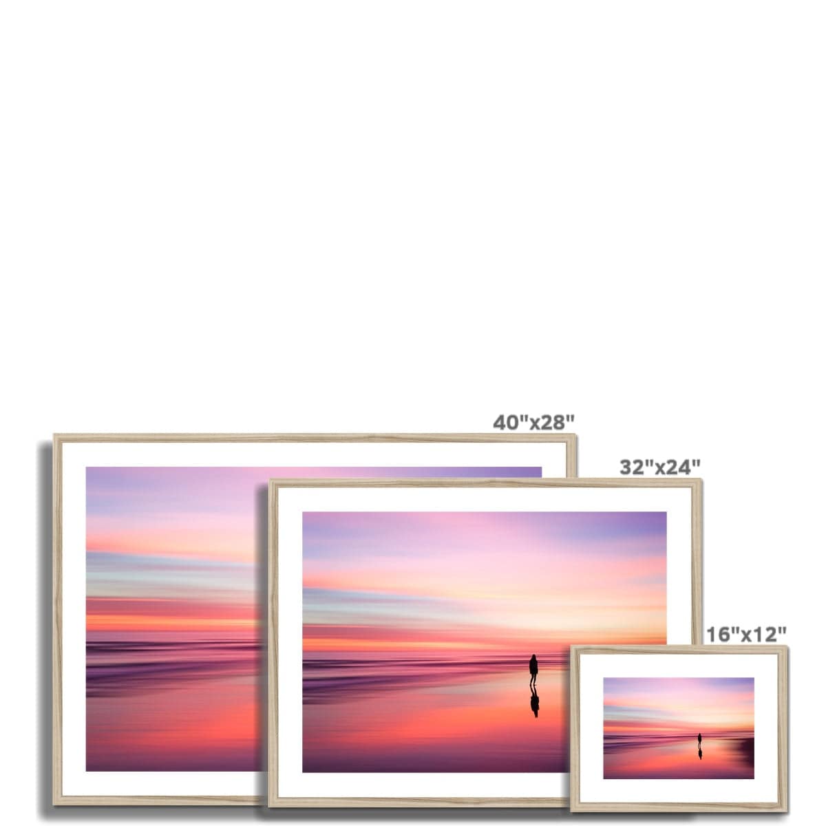 Embrace the light Framed & Mounted Print - Pixel Gallery