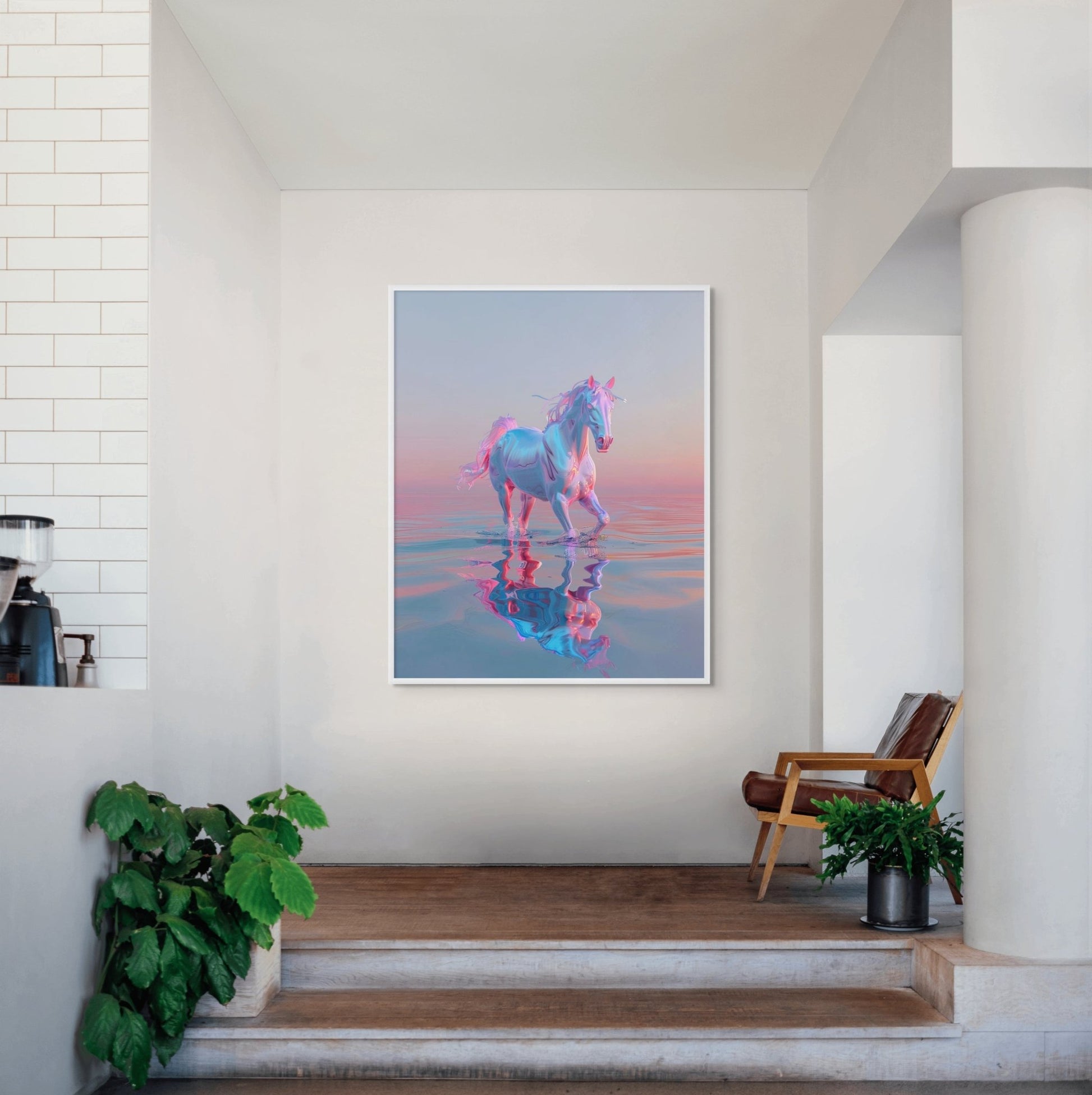 Ethereal Equine Dreams Framed Print - Pixel Gallery