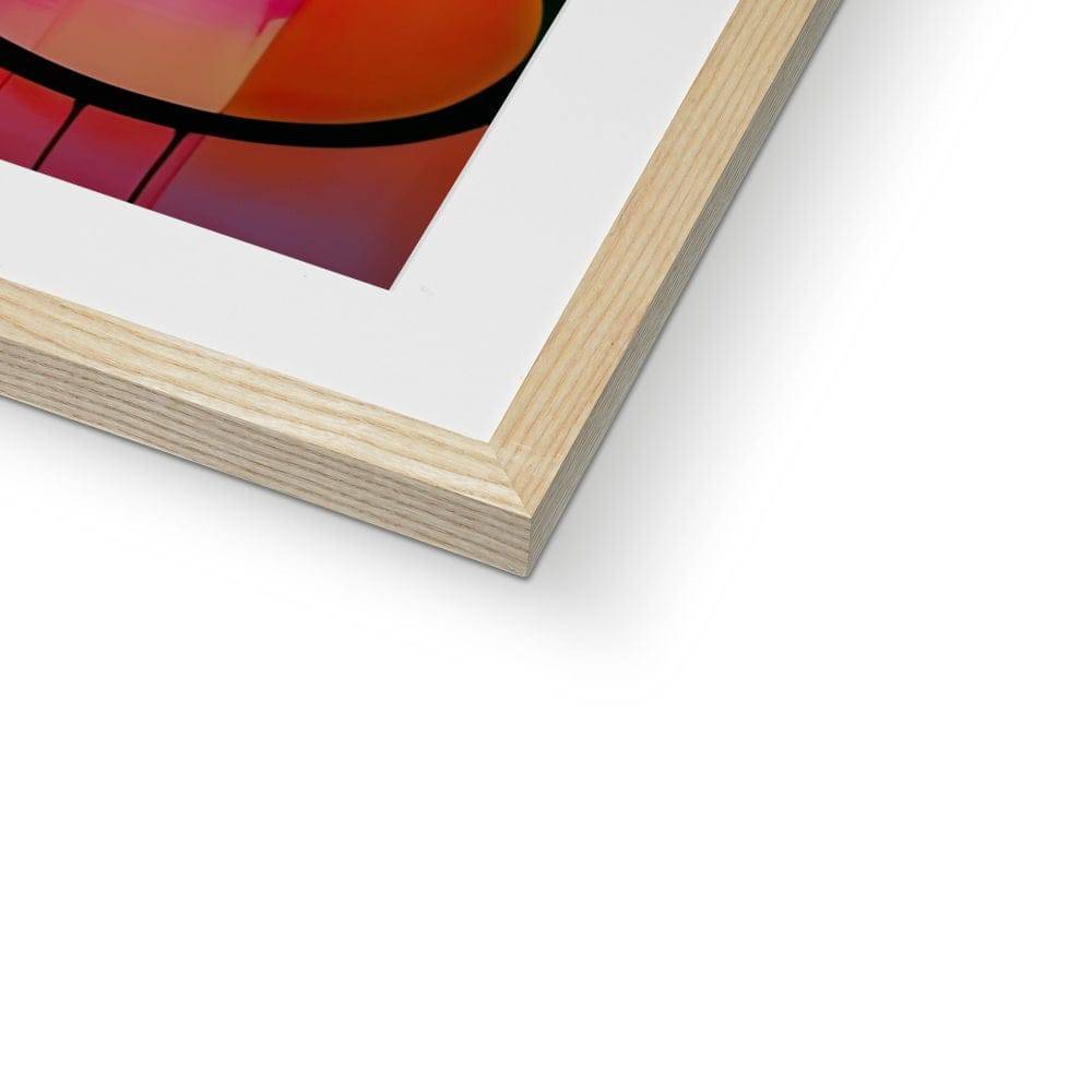 Euphoria - Circular Abstract Odyssey Framed & Mounted Print - Pixel Gallery