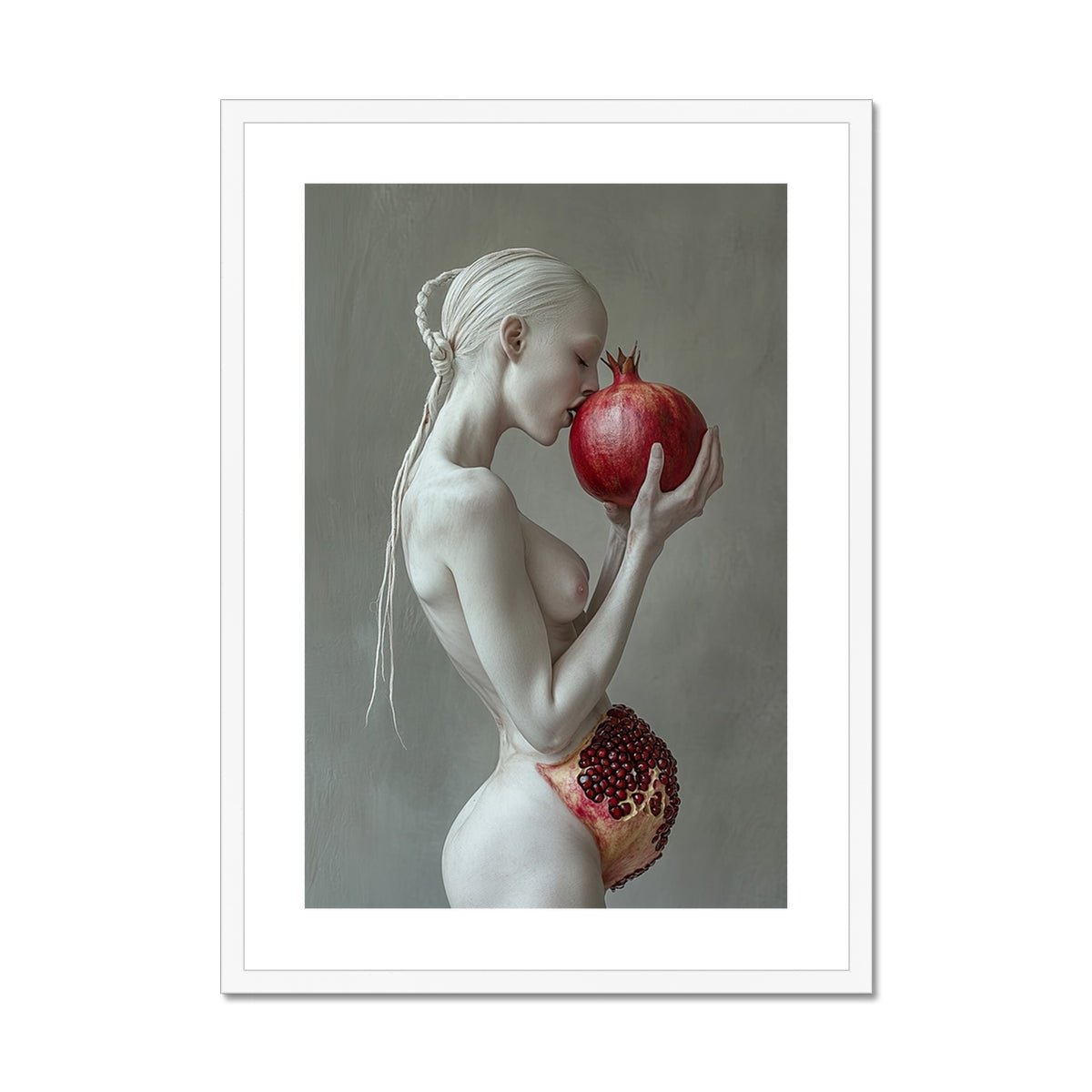 Fertility of Imagination – Surreal Framed & Mounted Print - Pixel Gallery