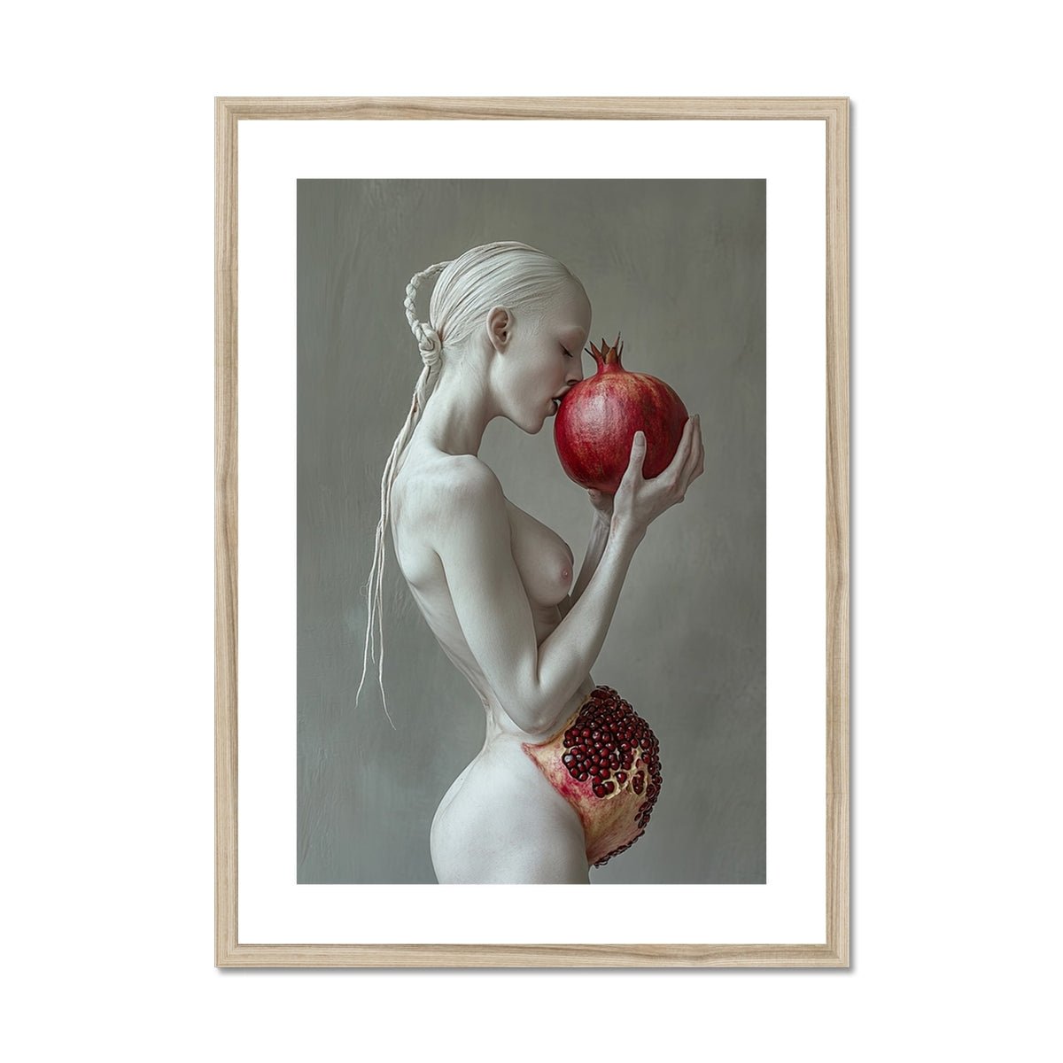 Fertility of Imagination – Surreal Framed & Mounted Print - Pixel Gallery