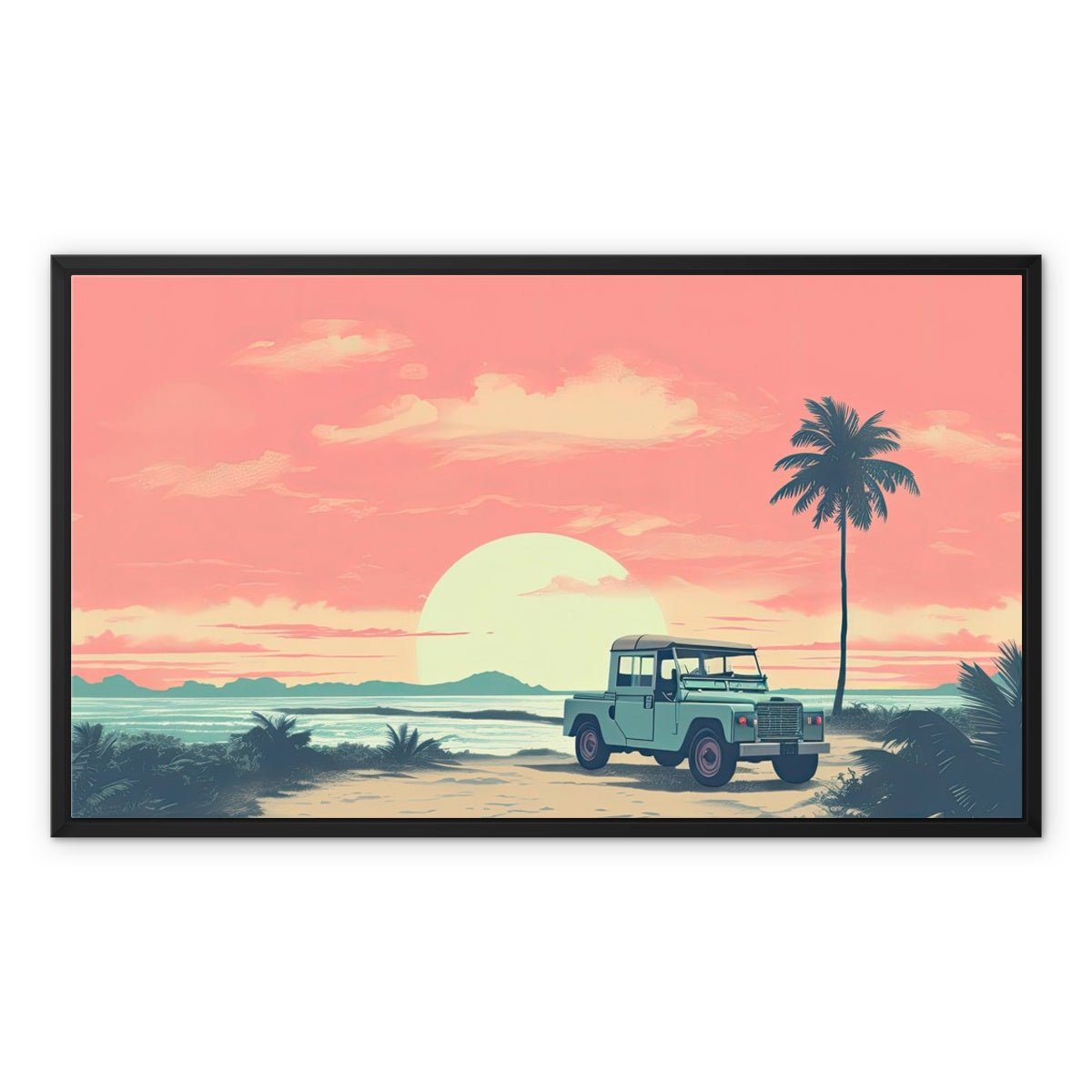 Framed Canvas - Pixel Gallery