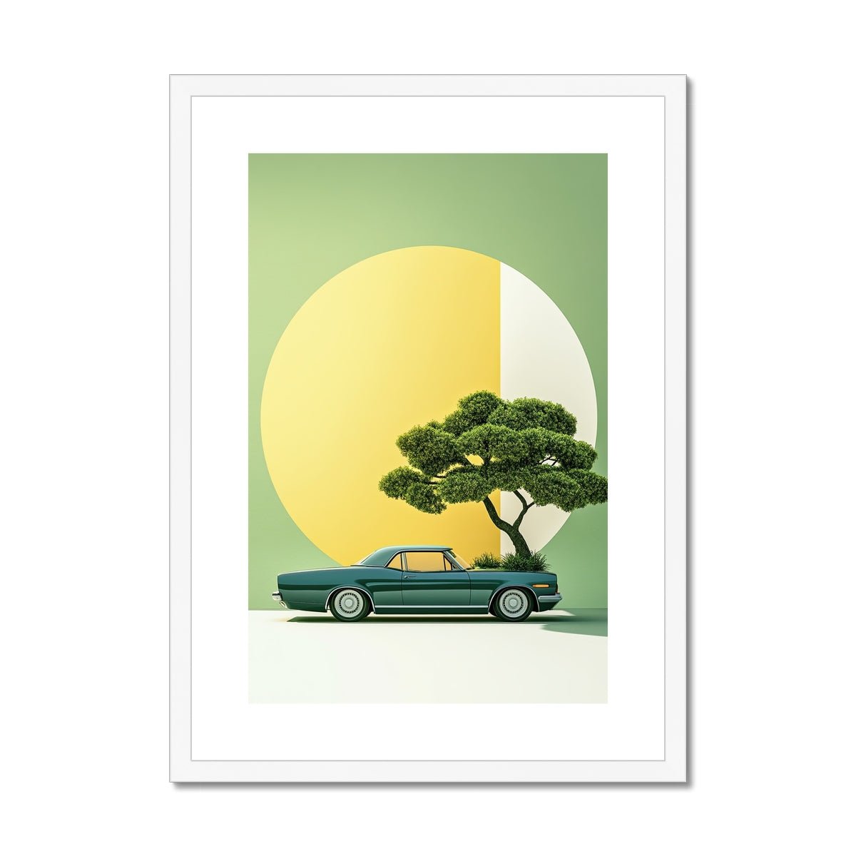 Framed & Mounted Print - Pixel Gallery