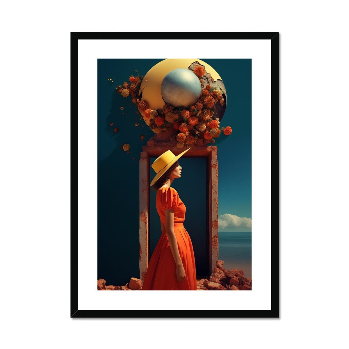 Framed & Mounted Print - Pixel Gallery