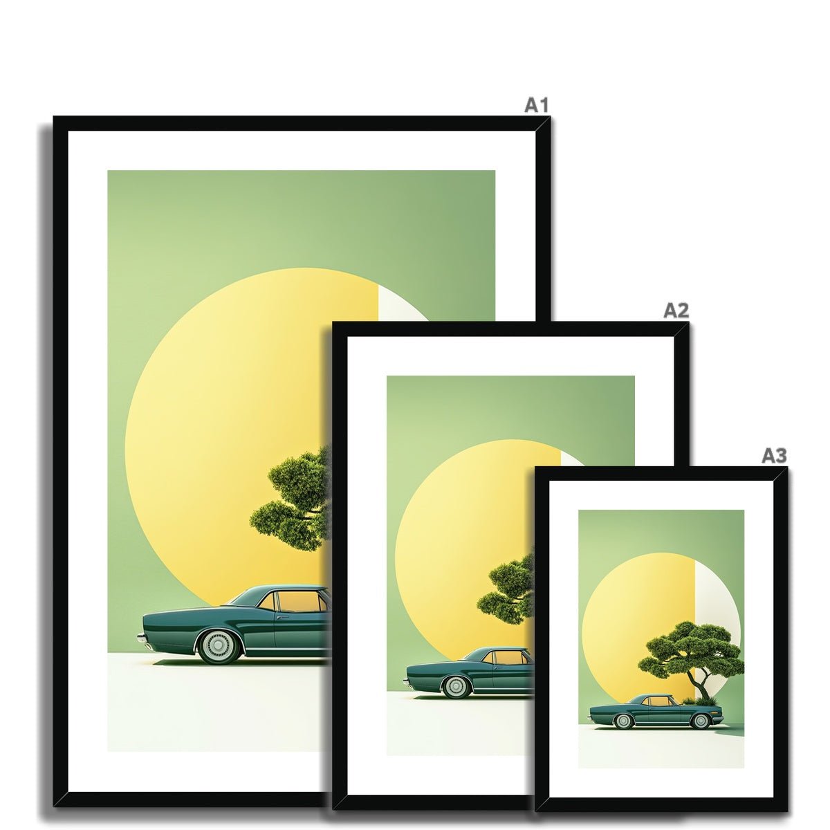 Framed & Mounted Print - Pixel Gallery