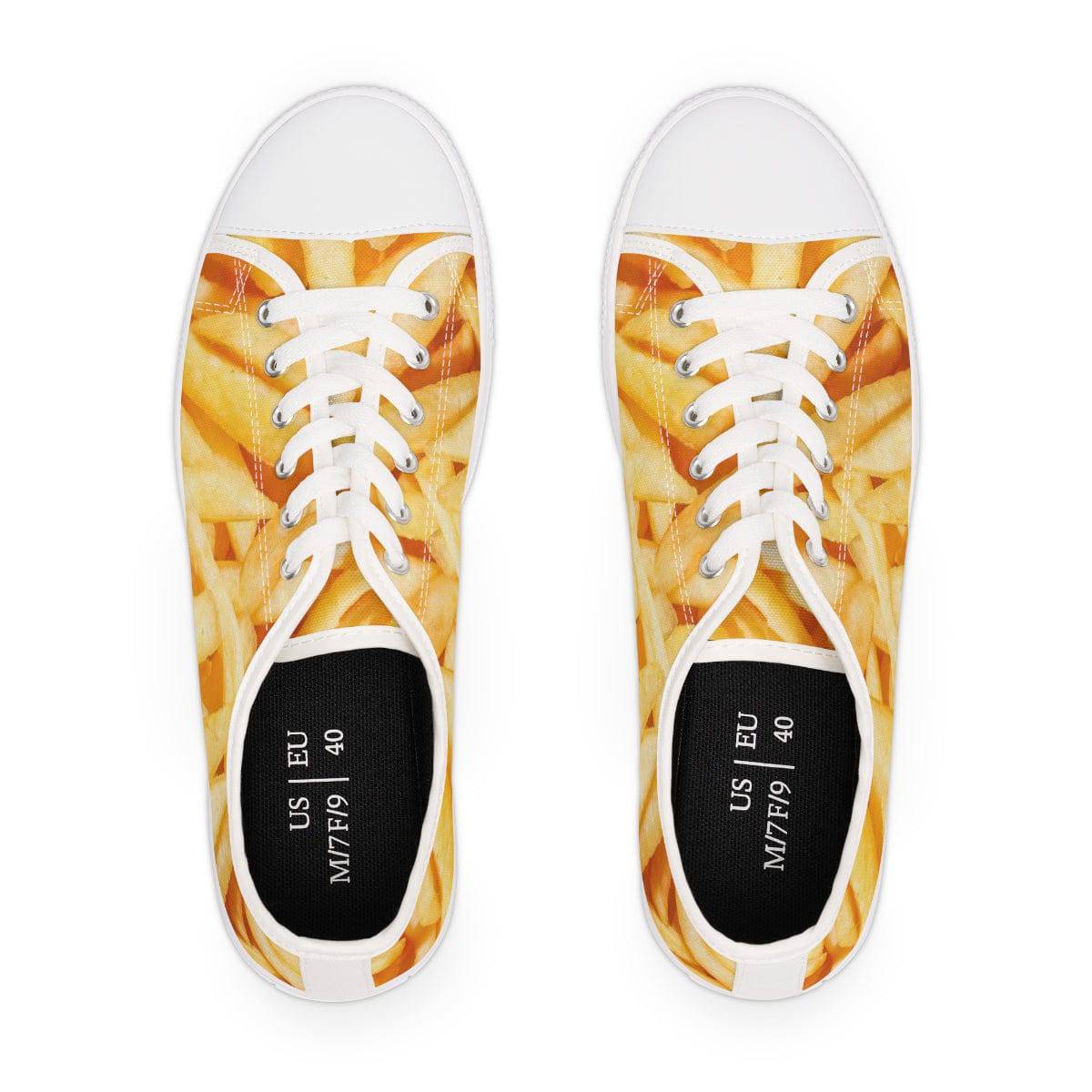 French Fries Low Top Sneakers - Pixel Gallery