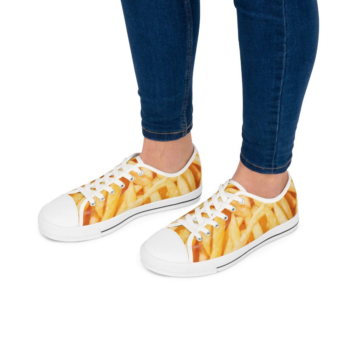 French Fries Low Top Sneakers - Pixel Gallery