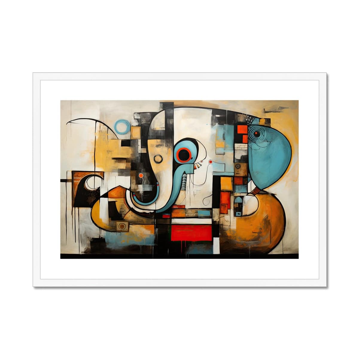 Ganesh Chaturthi Framed & Mounted Print - Pixel Gallery