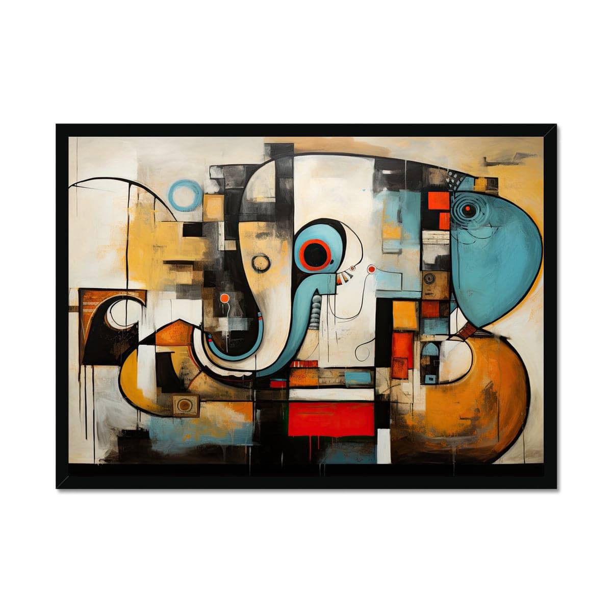 Ganesh Chaturthi Framed Print - Pixel Gallery