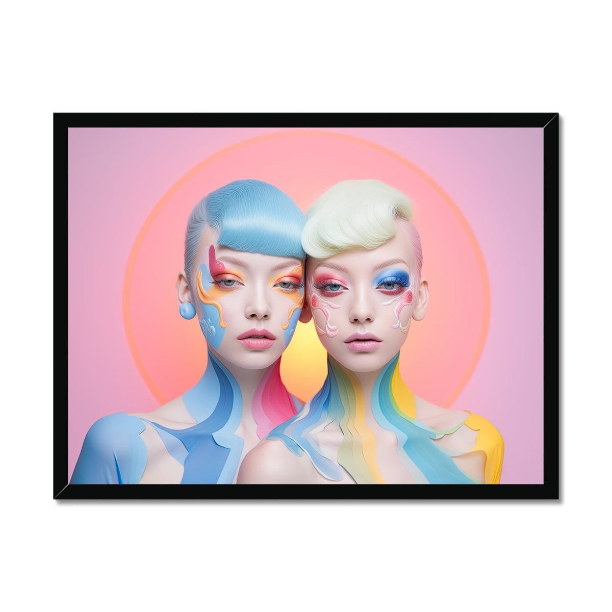 Gemini Framed Print - Pixel Gallery
