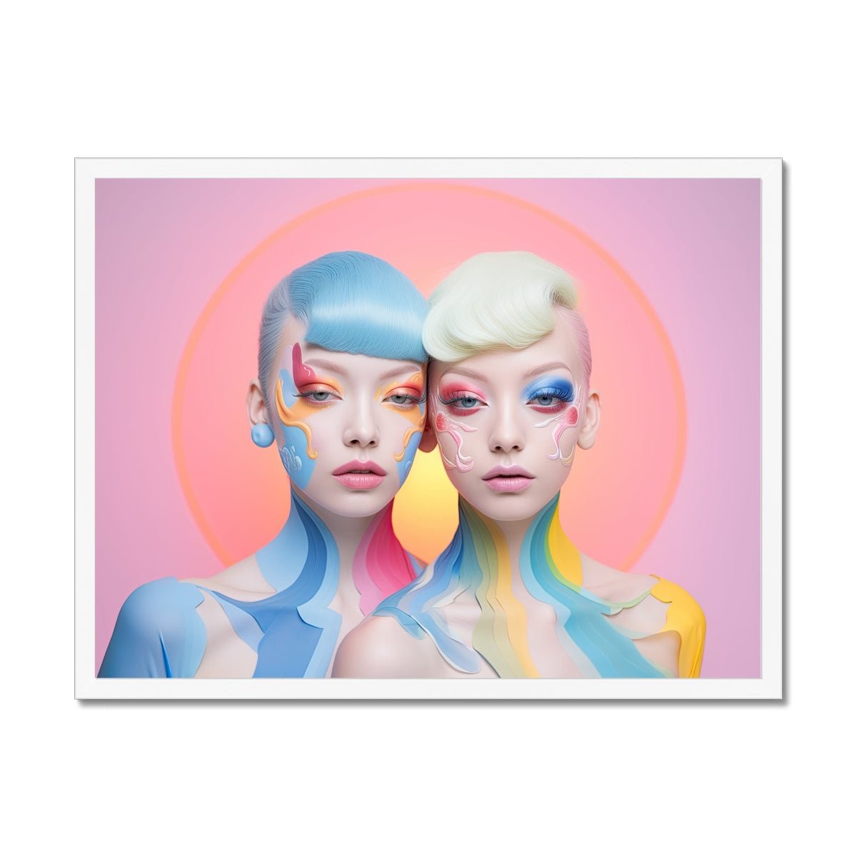 Gemini Framed Print - Pixel Gallery