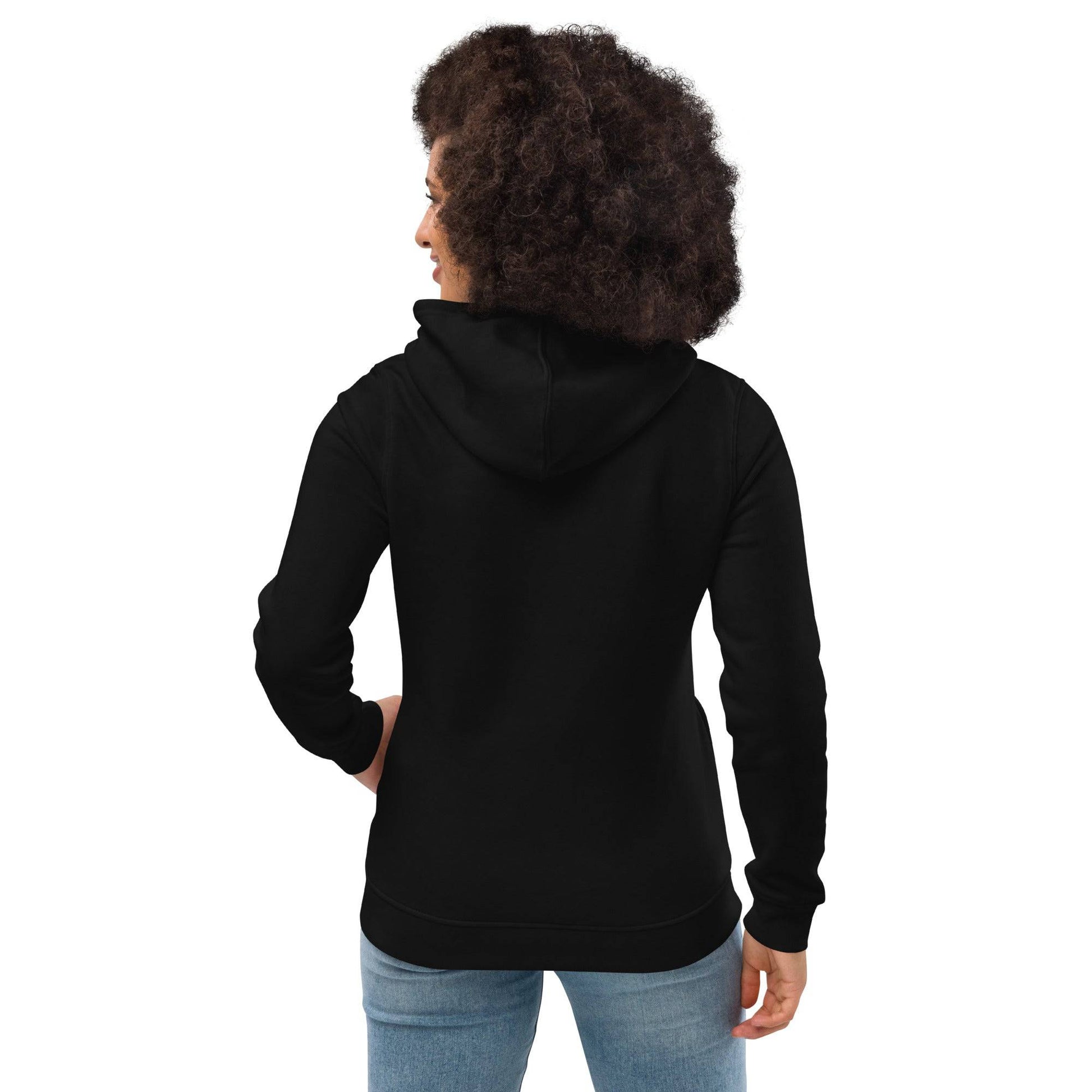 Glitter Bolt Women's Eco Fitted Hoodie - Pixel Gallery