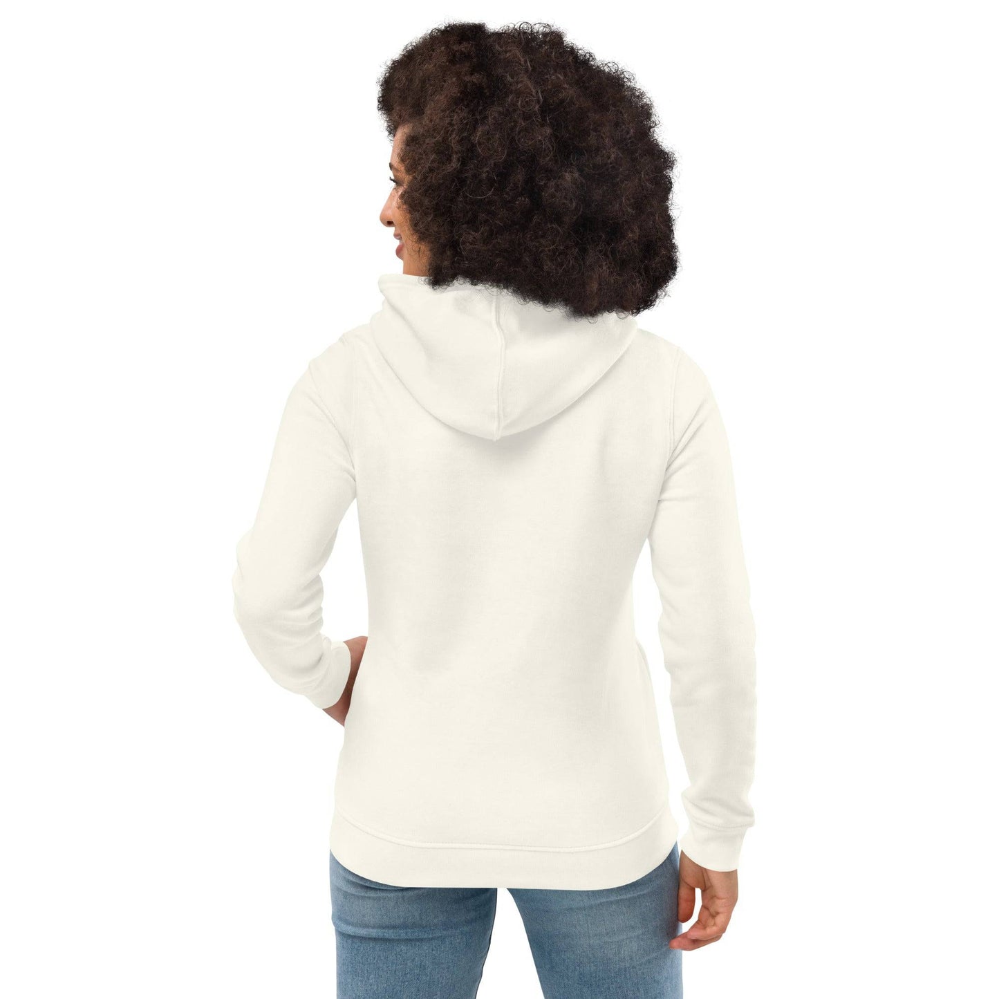 Glitter Bolt Women's Eco Fitted Hoodie - Pixel Gallery