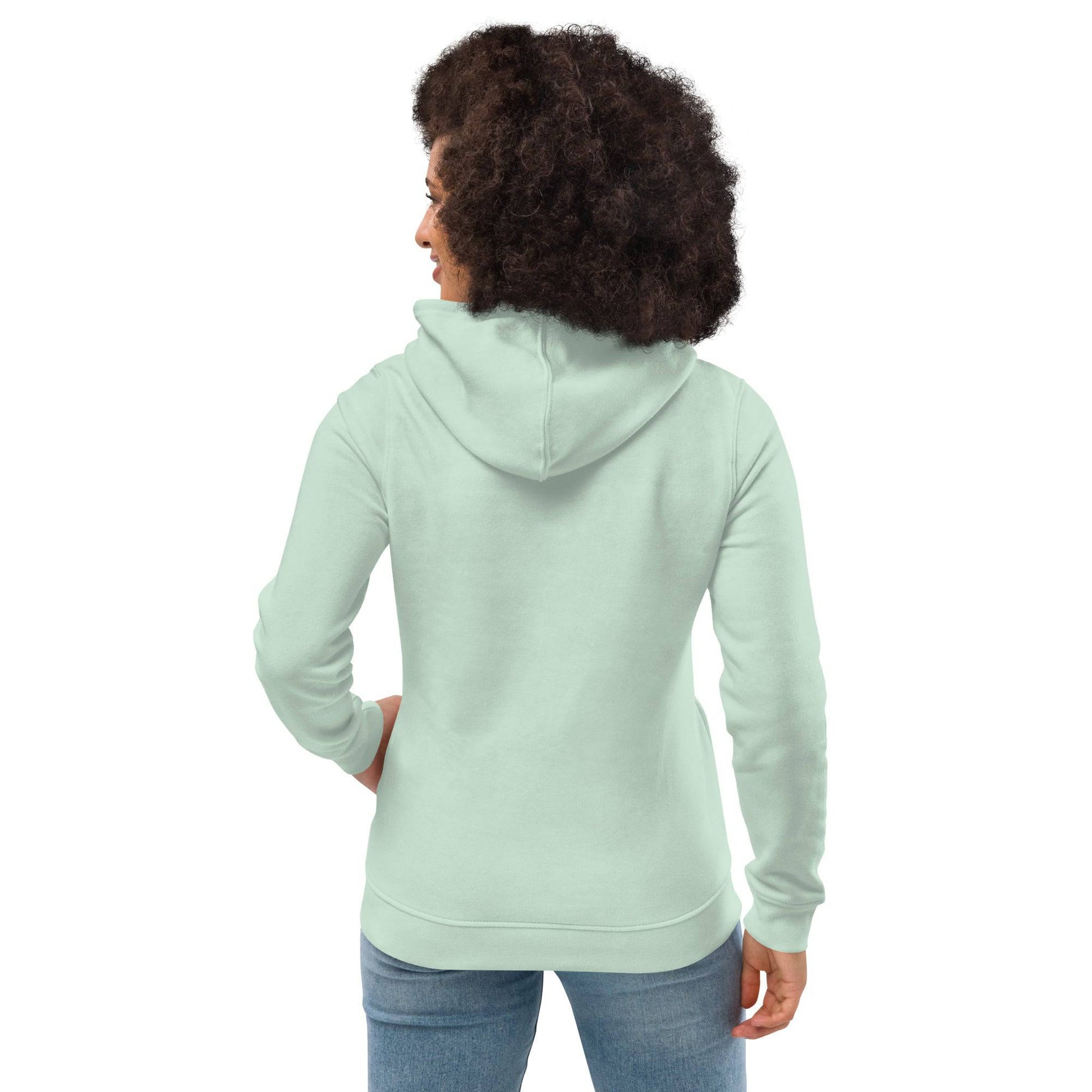 Glitter Bolt Women's Eco Fitted Hoodie - Pixel Gallery