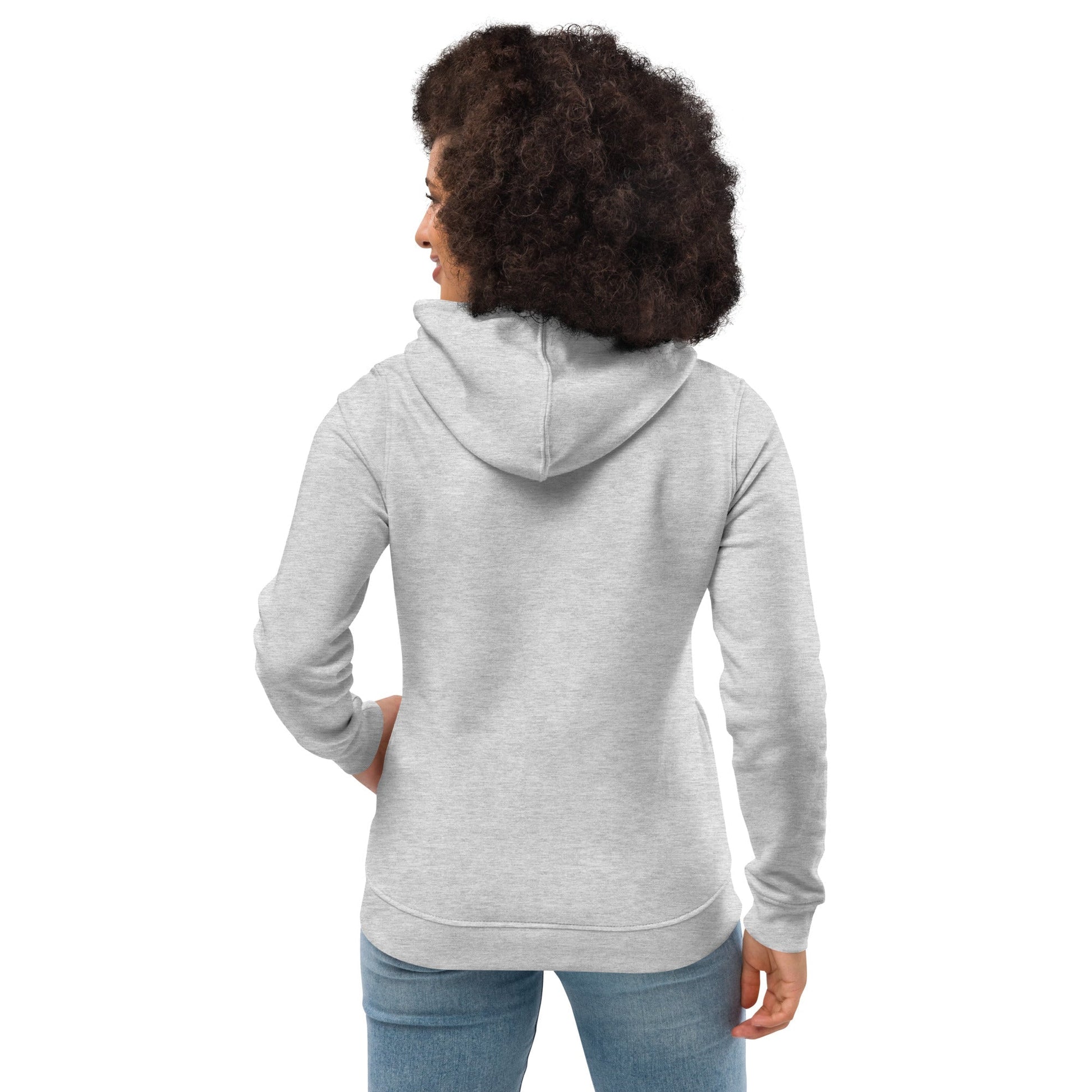 Glitter Bolt Women's Eco Fitted Hoodie - Pixel Gallery