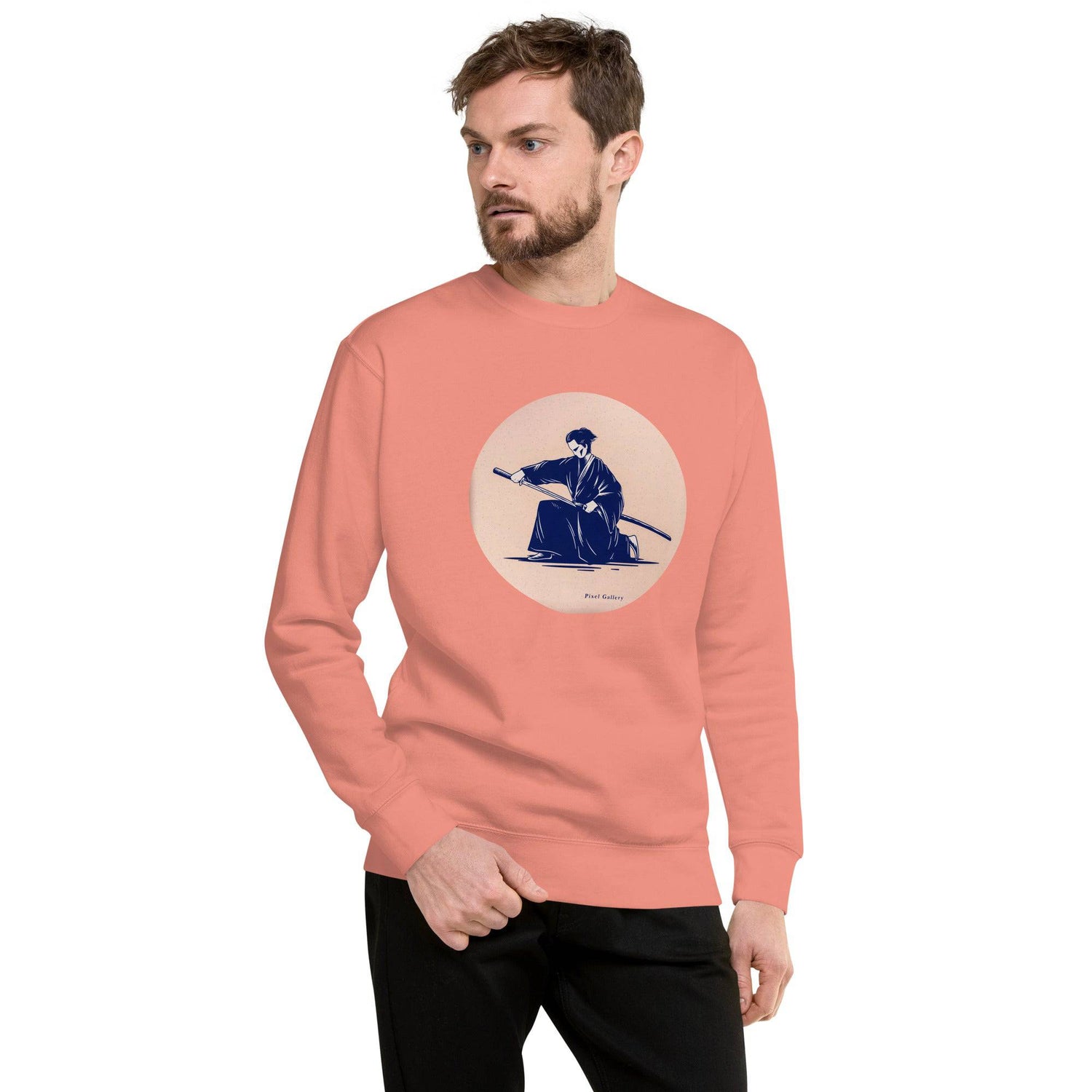 Hachiman Premium Sweatshirt - Pixel Gallery