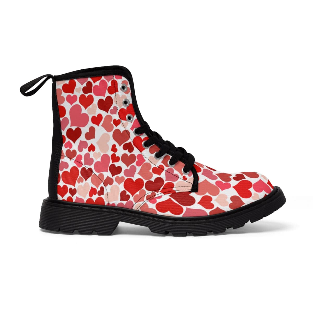 Heart Sprinkle Vegan Women's Boots - Pixel Gallery