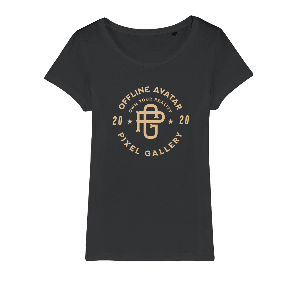 Heritage Organic Jersey Womens T-Shirt - Pixel Gallery