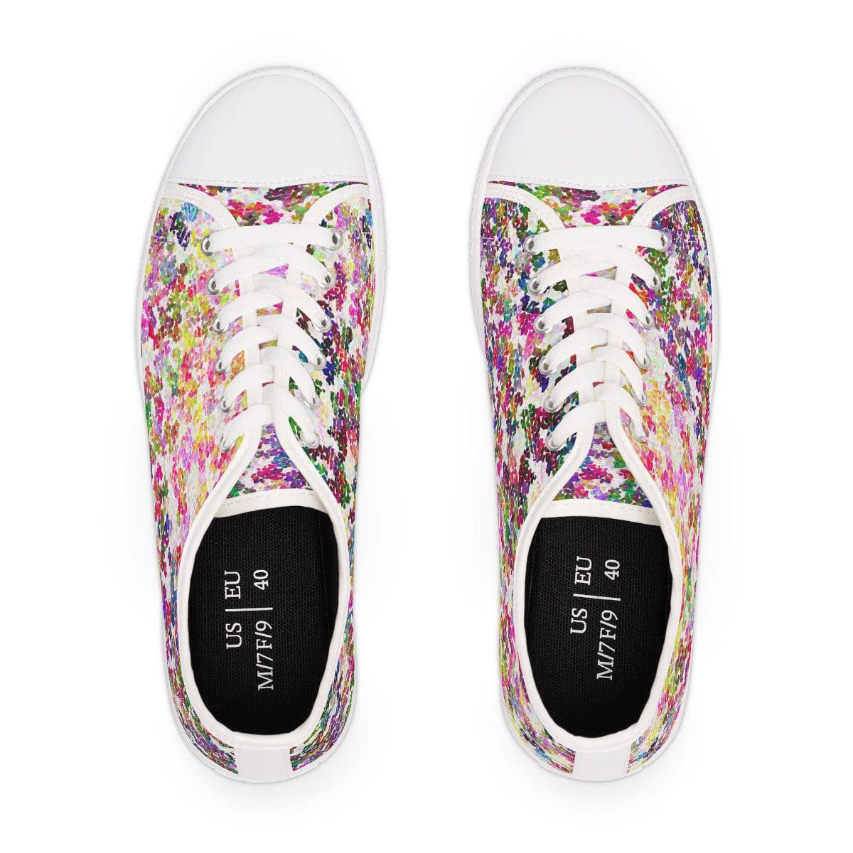 Impressionist Sunset Low Top Sneakers - Pixel Gallery