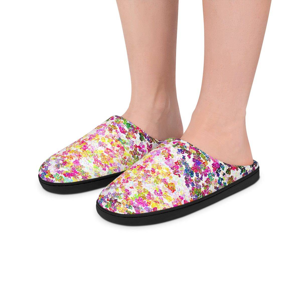 Impressionist Sunset Slippers - Pixel Gallery