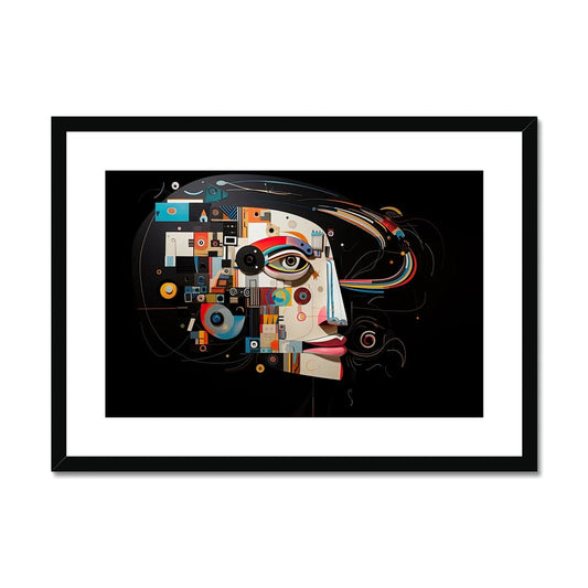 In Profile Framed & Mounted Print - Pixel Gallery