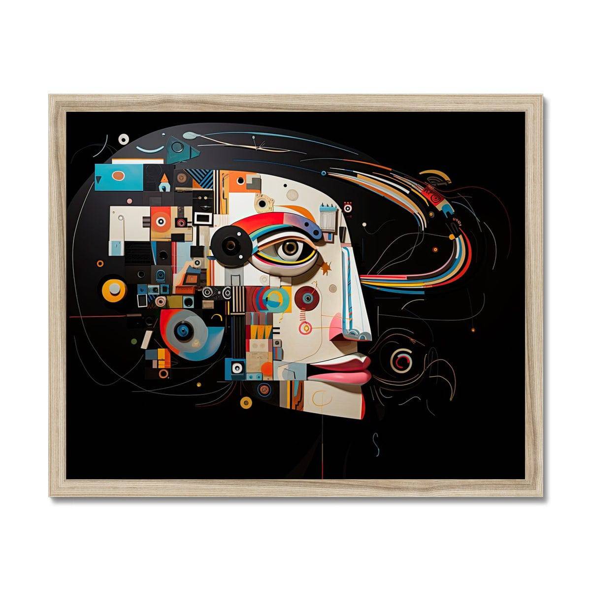 In Profile Framed Print - Pixel Gallery