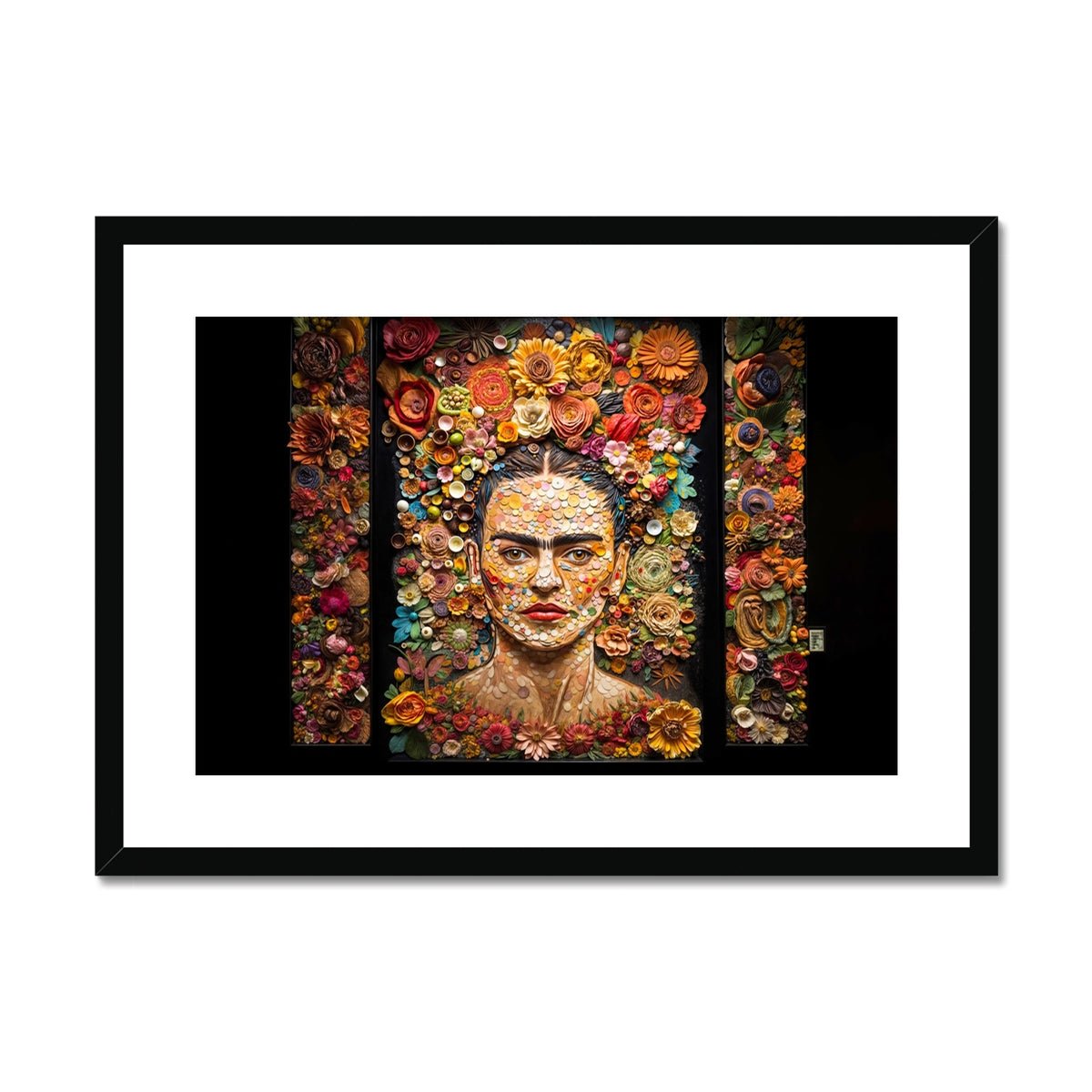 Just Frida Kahlo Framed & Mounted Print - Pixel Gallery