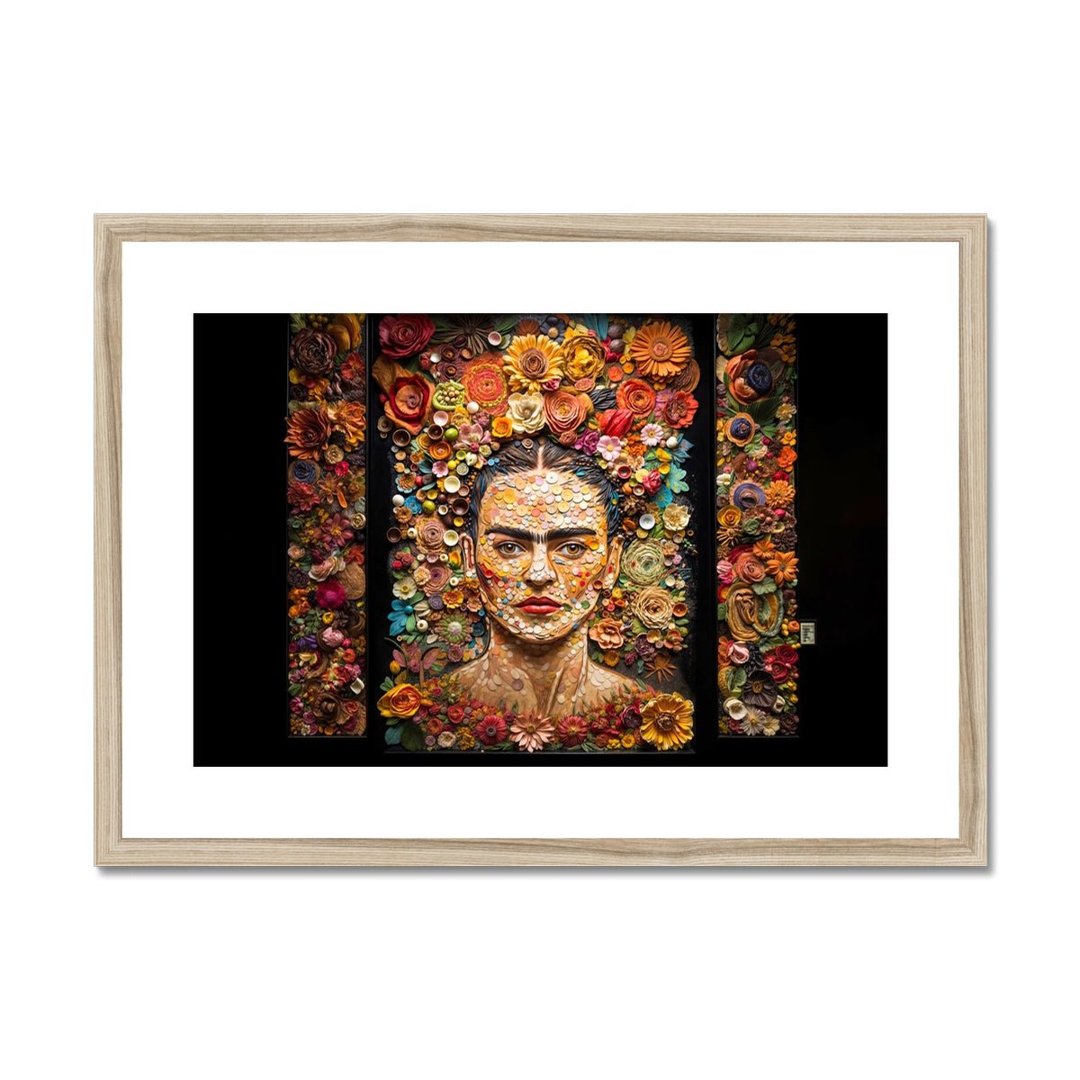 Just Frida Kahlo Framed & Mounted Print - Pixel Gallery