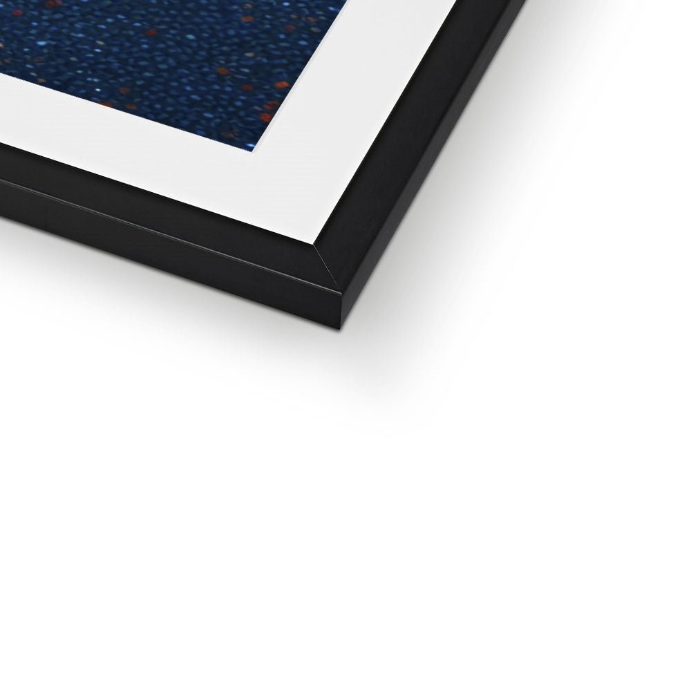 Kintsugi Rain Framed & Mounted Print - Pixel Gallery