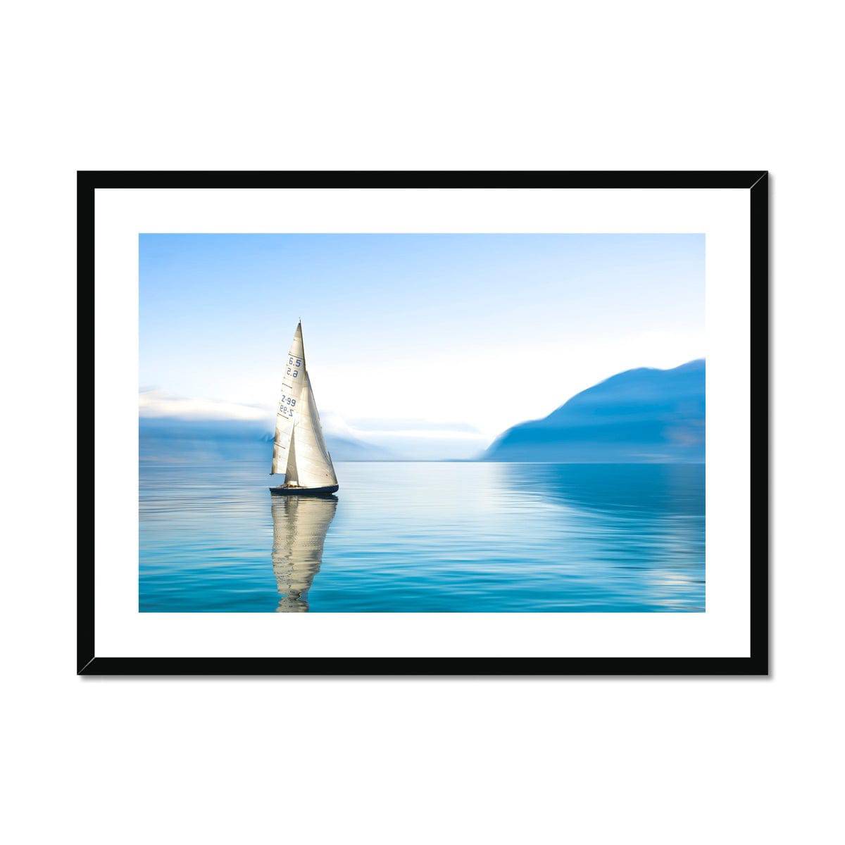 Lake Windermere Framed & Mounted Print - Pixel Gallery