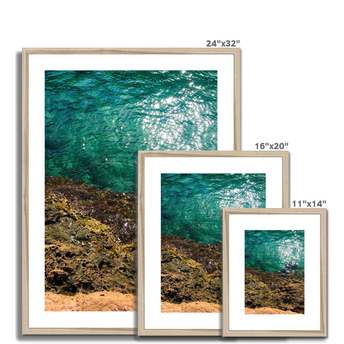 Layers & Light Framed & Mounted Print - Pixel Gallery