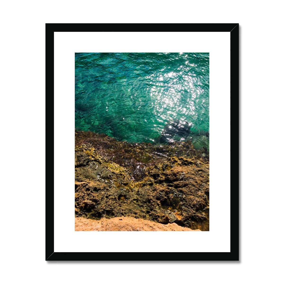 Layers & Light Framed & Mounted Print - Pixel Gallery