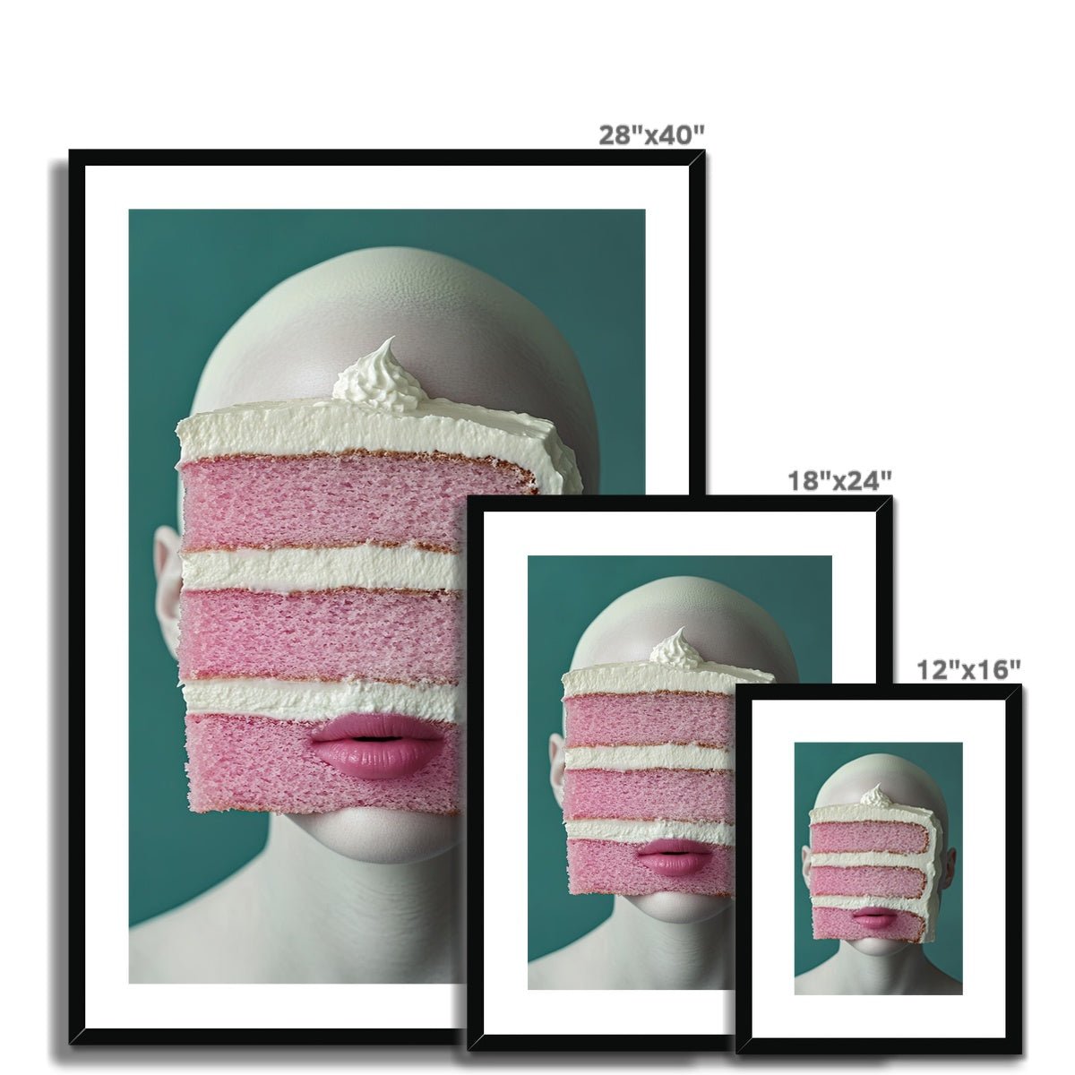 Layers of Indulgence - A Surrealist Masterpiece for Your Space - Pixel Gallery