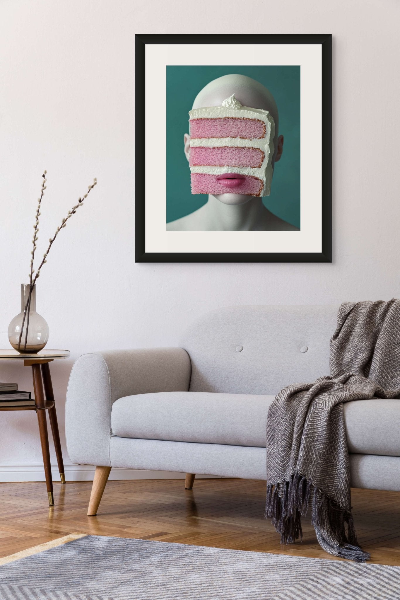 Layers of Indulgence - A Surrealist Masterpiece for Your Space - Pixel Gallery