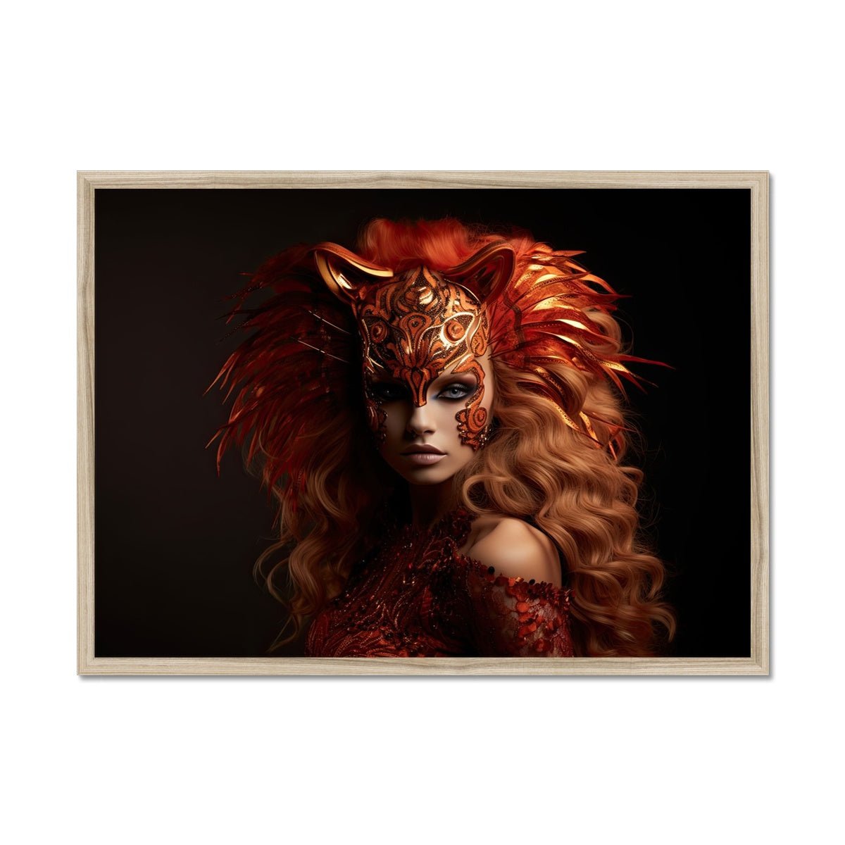 Leo Framed Print - Pixel Gallery