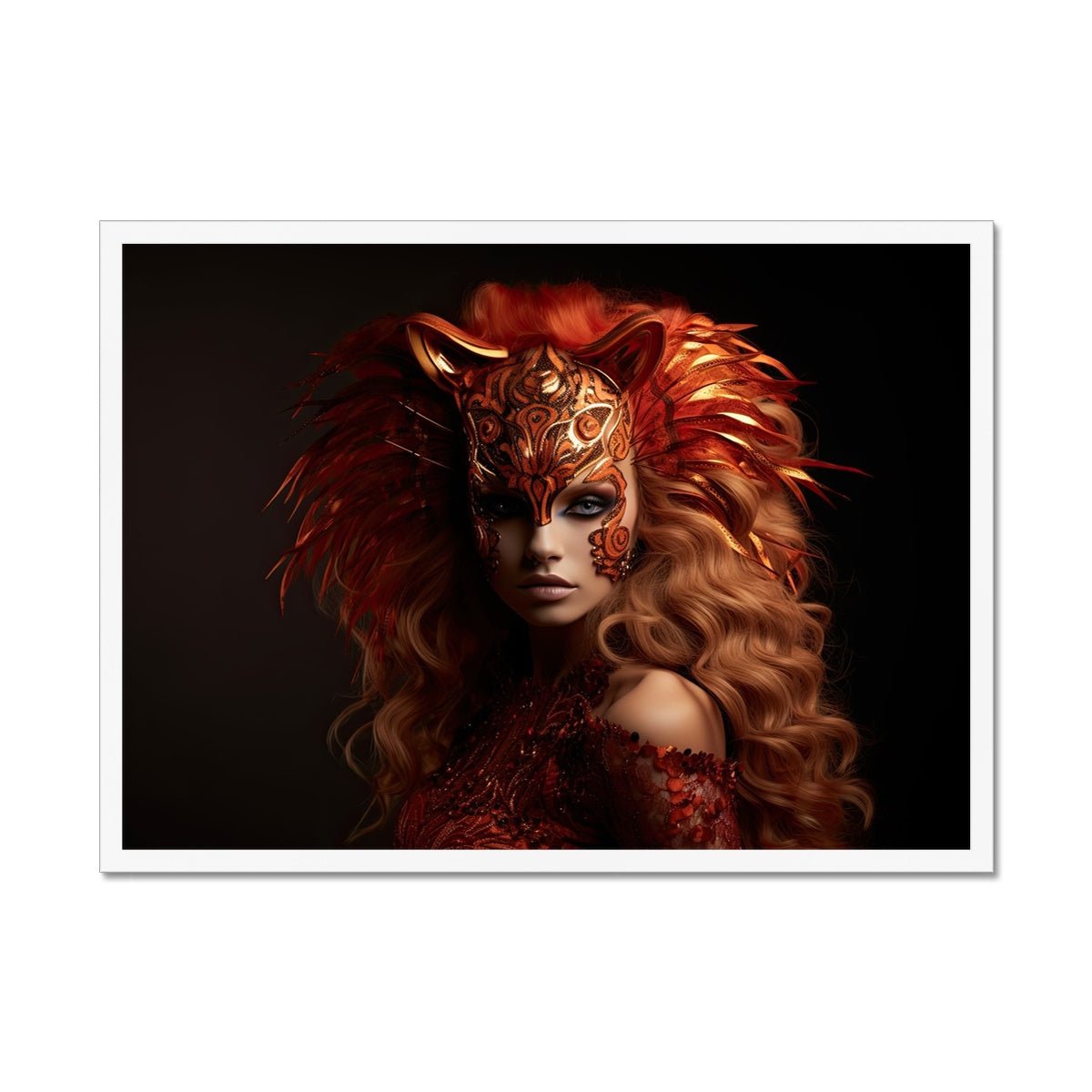 Leo Framed Print - Pixel Gallery